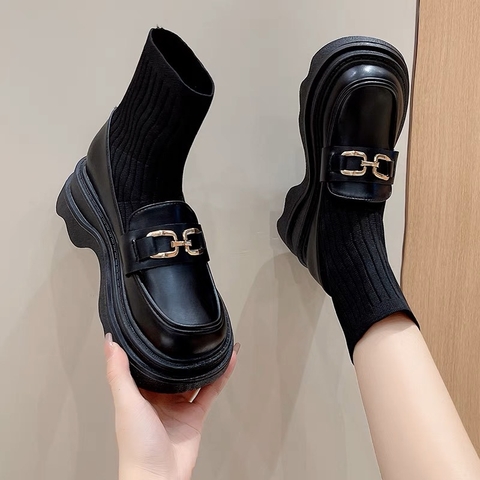 Giày Boot đế cao 5cm - G1824