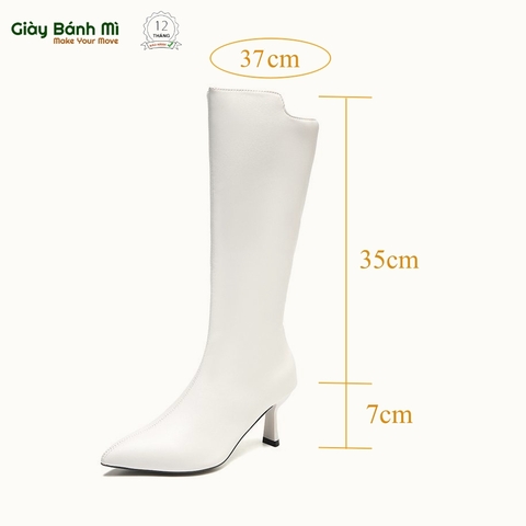 Giày boot đùi đế cao 7cm - G1826