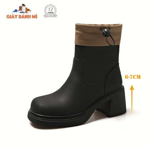 Giày Boot Nữ cá tính đế cao 6cm - G1954