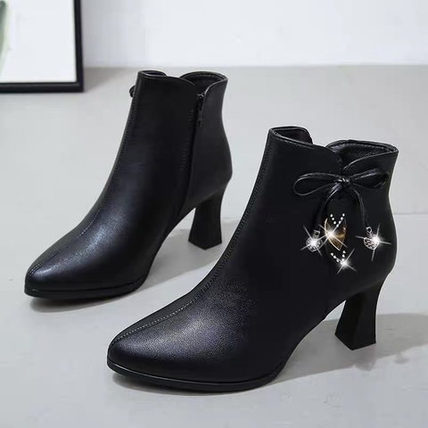 Giày Boot Nữ đế cao 7cm - G1985