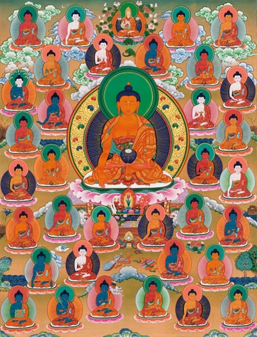 35 Phật danh bảo sám