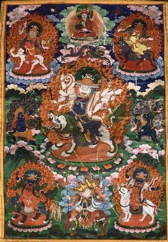 Năm hộ pháp Nechung Gyalpo