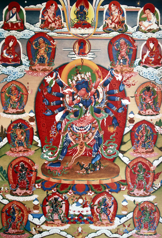 Chakrasamvara Mười Hai Tay