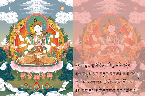 Phật Đỉnh Tôn Thắng Phật Mẫu - Namgyälma