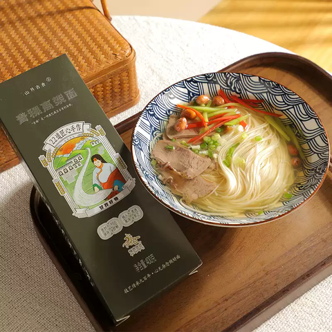 Mì Lúa Mạch Tây Tạng (Thanh Khoa) 400g – Mì Treo Thủ Công Đặc Sản Cam Tư, Tứ Xuyên