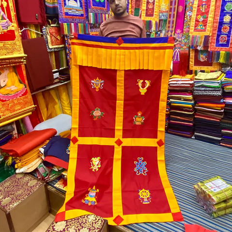 Rèm Cửa Bát Cát Tường Nepal