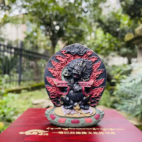 Tsa-tsa Thánh Tượng Đại Hắc Thiên – Hộ Chủ Bảo Trướng