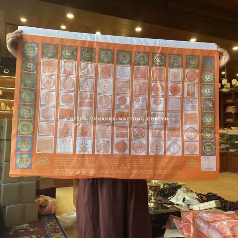 Mandal giải thoát qua sự thấy - mền quang minh