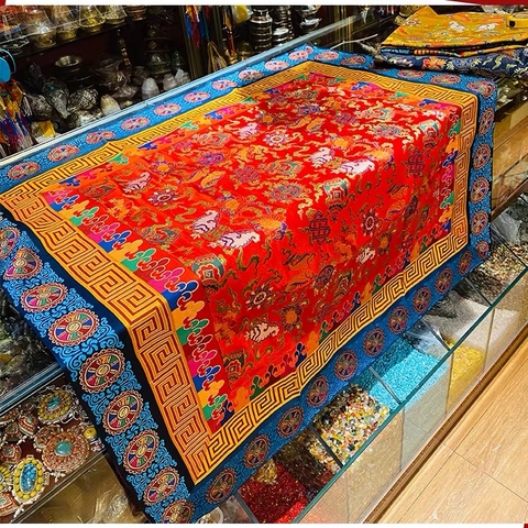 Khăn Trải Bàn Phong Cách Tây Tạng