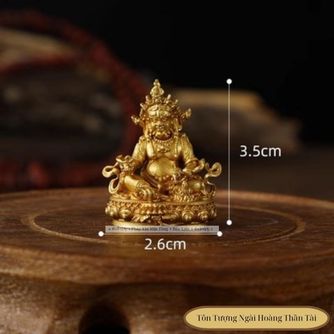Tượng đồng vàng size 3cm