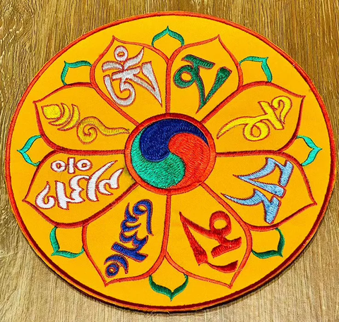 Đệm Lót Pháp Khí Thêu Tay Nepal