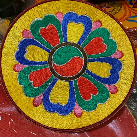Đệm Lót Pháp Khí Thêu Tay Nepal