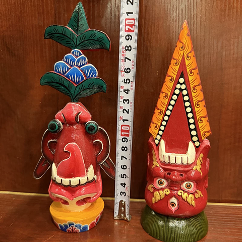 Torma Gỗ Thủ Công Nepal - Tomar ngũ căn
