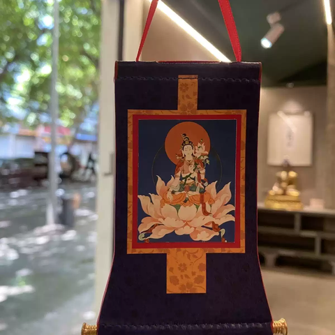 Thangka mini - có thể treo oto