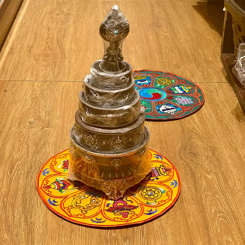 Đệm Lót Pháp Khí Thêu Tay Nepal