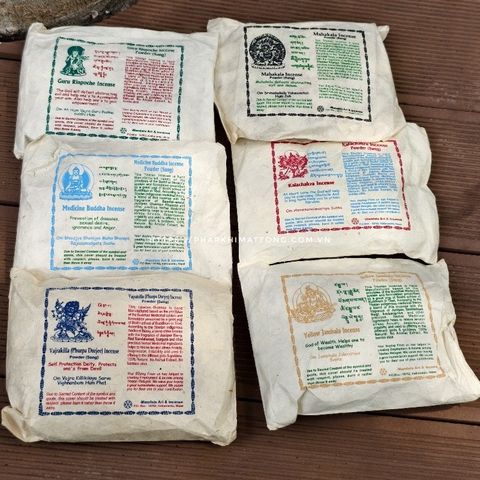 Bột Hương Nepal Cúng Dường Bổn Tôn – Hương Thảo Mộc Tự Nhiên Himalaya