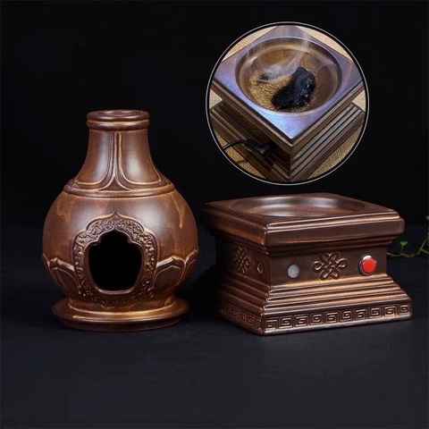 Lư đốt hương gốm điện tử