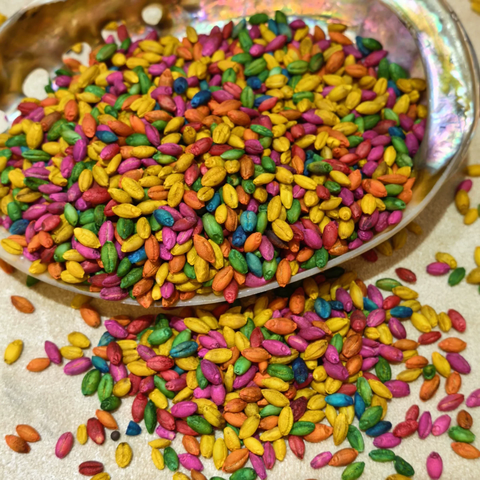 lúa mạch ngũ sắc -  ngô ngũ sắc