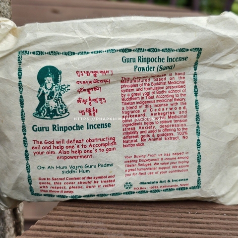 Bột Hương Nepal Cúng Dường Bổn Tôn – Hương Thảo Mộc Tự Nhiên Himalaya