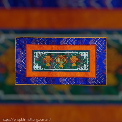 Vải lót pháp khí Kim Cang Chử – đế lót bình Bumba – đế Mandala – đế tháp Phật, tượng Phật  – đồ trang trí bày biện