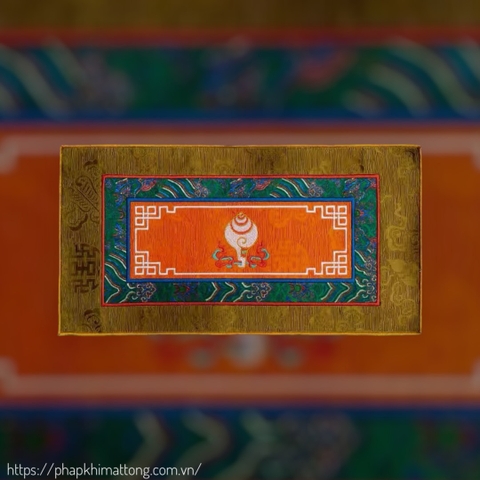 Vải lót pháp khí Kim Cang Chử – đế lót bình Bumba – đế Mandala – đế tháp Phật, tượng Phật  – đồ trang trí bày biện