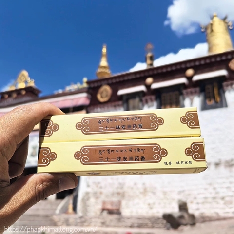 Nhang thảo dược Tây Tạng Sera 31 hương vị, nhang thảo dược Tây Tạng đóng hộp nhỏ, nhang thảo dược nguyên chất Tây Tạng