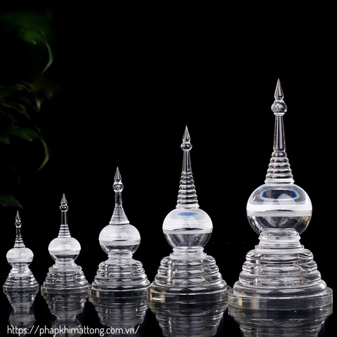 Tháp đựng xá lợi, cam lồ, thuốc pháp,