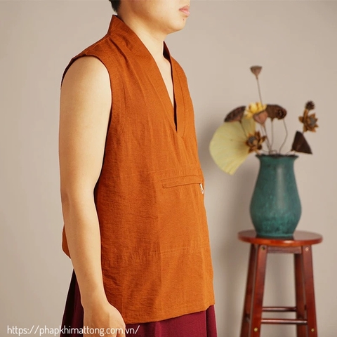 Áo Lama mỏng cổ chữ V