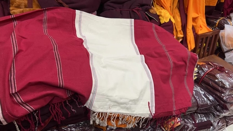 y Ngakpa vải bông lanh Tây Tạng