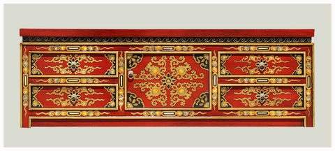Tủ gỗ thông