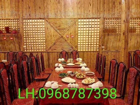 ốp tre trúc