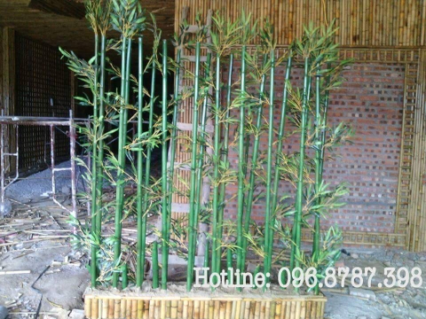 Mẫu ốp tre trúc nhà hàng