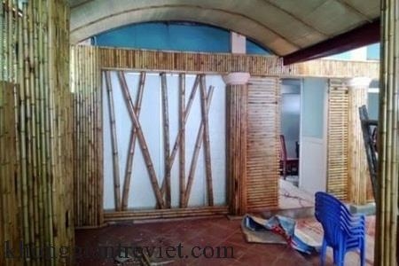 Mẫu ốp tre trúc các nhà hàng quán bar 07