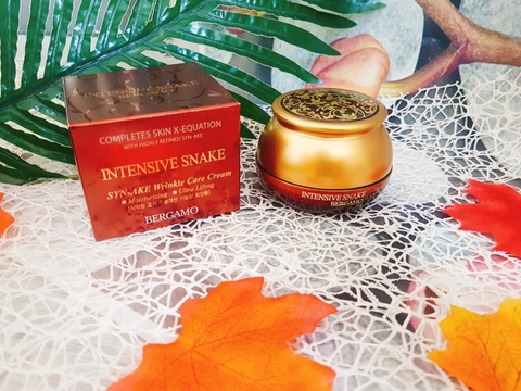 Kem Dưỡng Da Bergamo Intensive Snake Wrinkle Care Cream