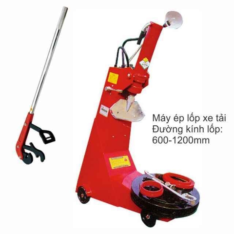 Máy sấn lốp xe tải, Máy ép lốp xe tải