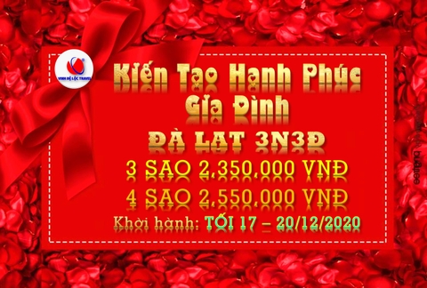 ĐÀ LẠT – NƠI LƯU GIỮ TÌNH YÊU 3N3D