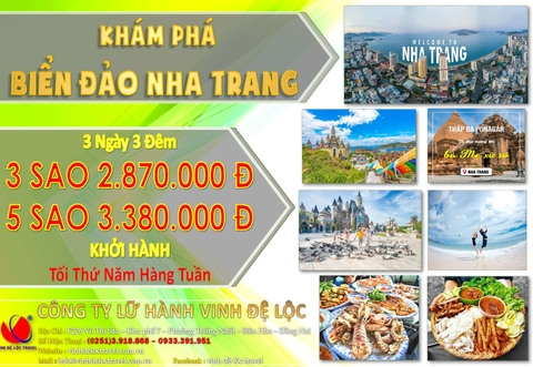 BIỂN XANH NHA TRANG 5SAO 3N3D