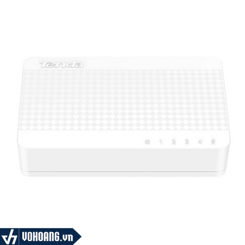 Tenda S105 | Switch SOHO Để Bàn Chia Tín Hiệu Mạng 5 Cổng Megabit Không Cần Thiết Lập