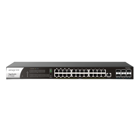 DrayTek VigorSwitch PQ2300xb | Full 2.5GbE L2+ Managed Switch with PoE++