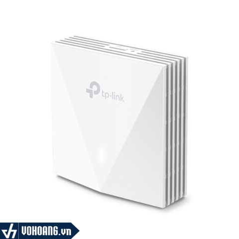 TP-Link EAP650-Wall | Access Point Gắn Tường Wi-Fi 6 Chuẩn AX3000 Hỗ Trợ PoE Và Omada SDN