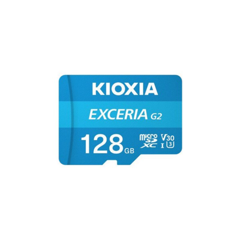 Thẻ Nhớ Kioxia 128GB microSD | Tốc Độ 100MB/s Chuẩn UHS-I Tương Thích Mọi Thiết Bị