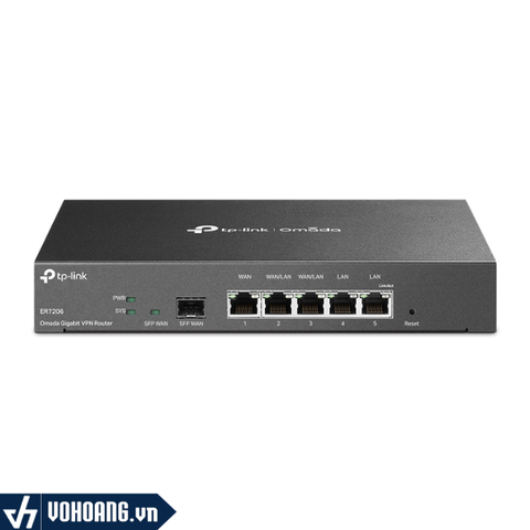 TP-Link TL-ER7206 | Router VPN Omada Với 1 Cổng WAN SFP Gigabit, 1 Cổng WAN RJ45 Gigabit, 2 Cổng WAN/LAN Hỗ Trợ Doanh Nghiệp