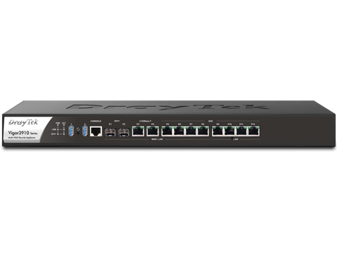 Draytek Vigor3910 | Router MultiWan Có SFP Chịu Tải Hiệu Năng Cao Cho Doanh Nghiệp