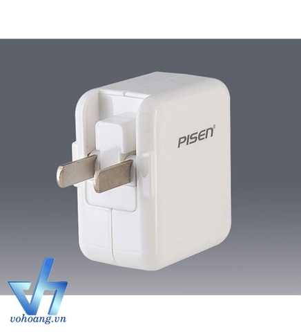 Pisen TS-UC038 - Cóc sạc 2A - 1 cổng USB chính hãng