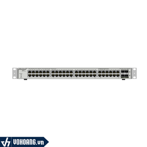 Ruijie RG-NBS3200-48GT4XS-P | Switch 48 Port PoE/PoE+ Gigabit Layer 2 Hỗ Trợ Cloud Quản Lý