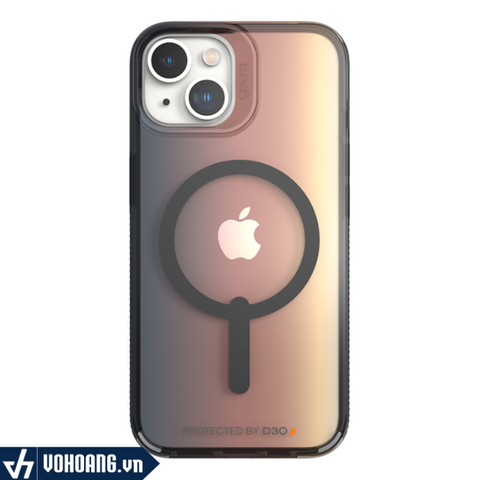 GEAR4 D3O | Milan Snap Sunset | Ốp Lưng Bảo Vệ Chống Sốc 4m Cho iPhone 14 Series Có Hỗ Trợ Magsafe