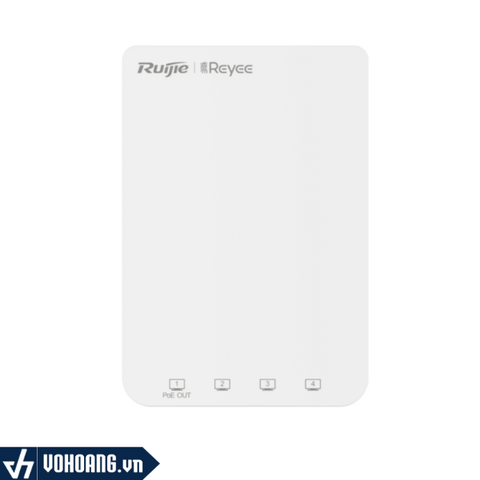 Ruijie RG-RAP1200(P) | Thiết Bị Access Point Băng Tần Kép Gắn Tường Chuẩn Wi-Fi 5 Tốc Độ Cao | Hàng Chính Hãng