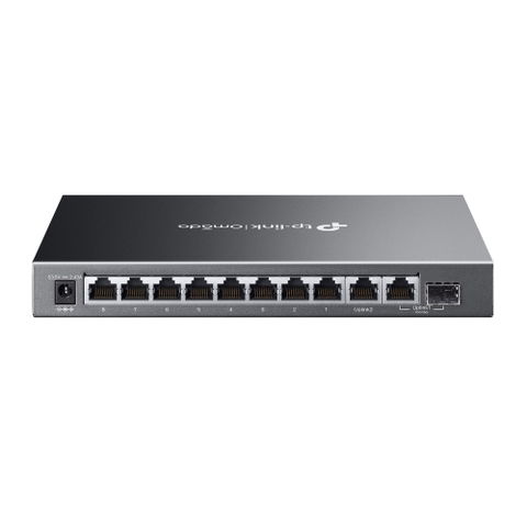 TP-Link Omada ES210GMP | Switch PoE+ 8 Cổng Gigabit Quản Lý Cloud 123W