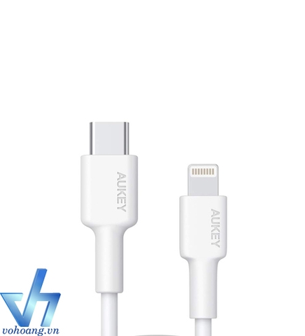 AuKey CB-CL01 | Cáp Sạc Type C To Lightning Công Nghệ Mới Power Delivery 18W Dành Cho Iphone
