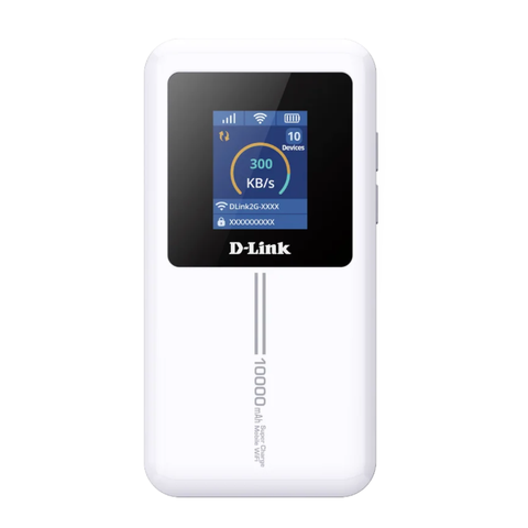 D-Link DWR-940M | Bộ Phát Wi-Fi Di Động 4G LTE CAT4 Wi-Fi 6 Pin 10.000mAh